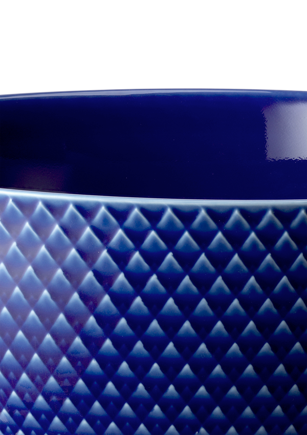 Rhombe Color Serving bowl Ø22 cm dark blue