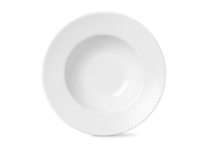 Rhombe Soup plate Ø24.5 cm white