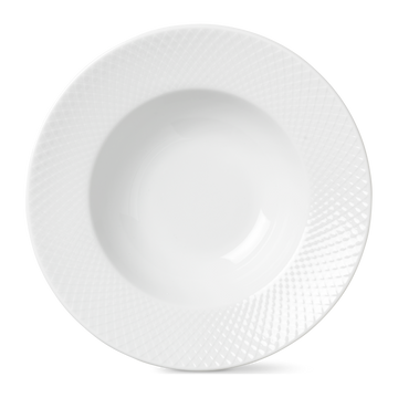 Rhombe Soup plate Ø24.5 cm white