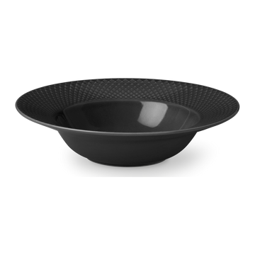Rhombe Earth Soup plate Ø24.5 cm slate