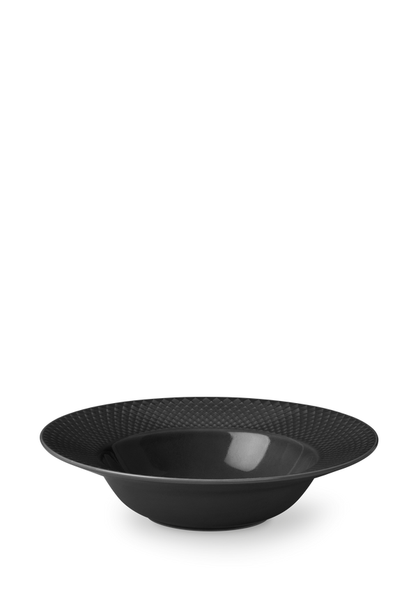 Rhombe Earth Soup plate Ø24.5 cm slate