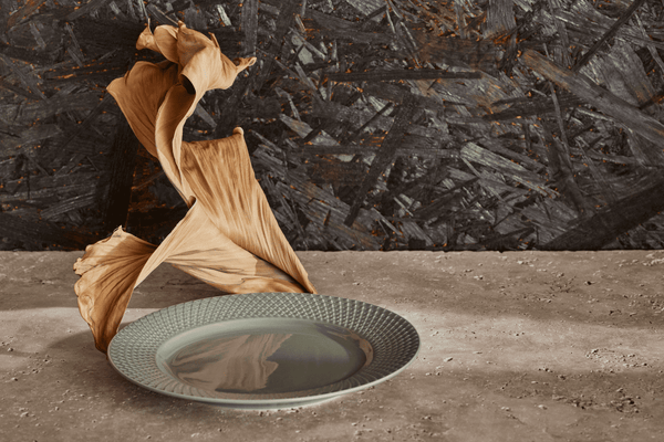 Rhombe Earth Lunch plate Ø21 cm moss