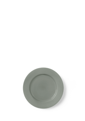 Rhombe Earth Lunch plate Ø21 cm moss