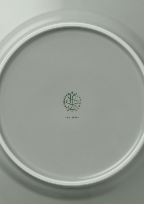 Rhombe Earth Lunch plate Ø21 cm moss