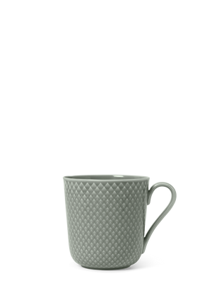 Rhombe Earth Mug with handle 39 cl