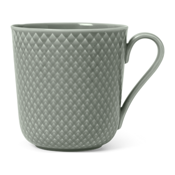 Rhombe Earth Mug with handle 39 cl