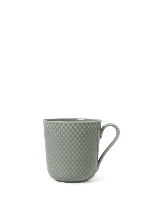 Rhombe Earth Mug with handle 39 cl