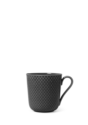 Rhombe Earth Mug with handle 39 cl