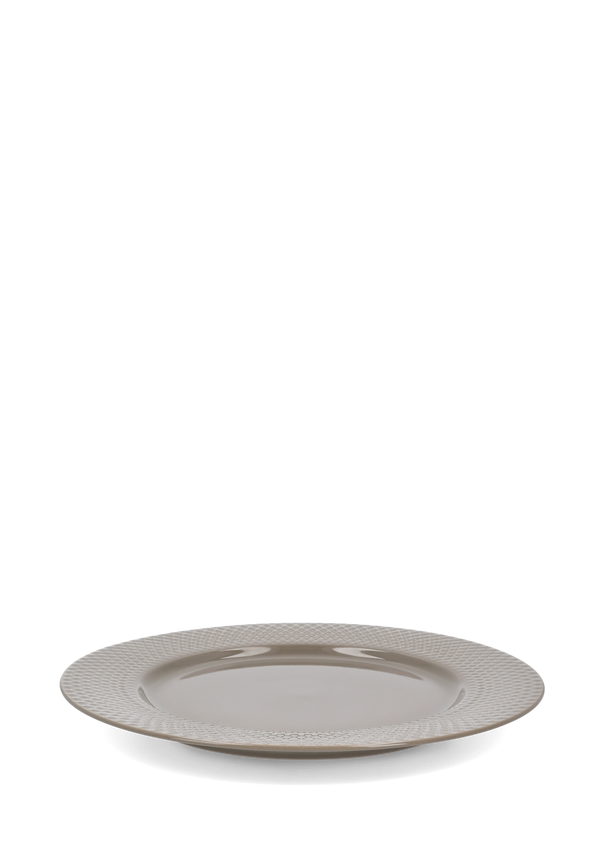 Rhombe Earth Dinner plate Ø27 cm
