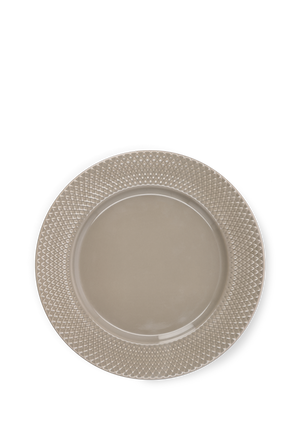Rhombe Earth Dinner plate Ø27 cm