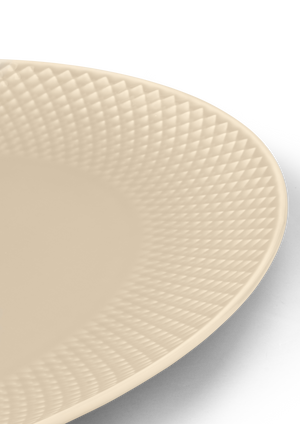 Rhombe Earth Oval serving dish 35x26.5 cm marble