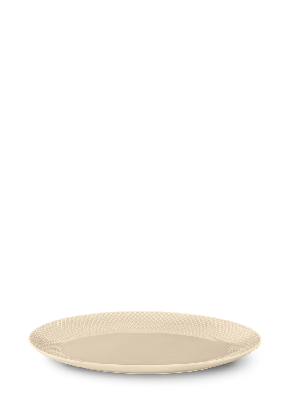 Rhombe Earth Oval serving dish 35x26.5 cm marble