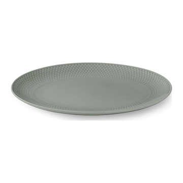 Rhombe Earth Oval serving dish 28.5x21.5 cm moss