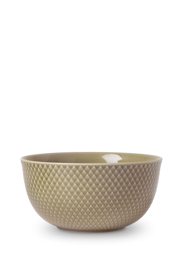 Rhombe Earth Serving bowl Ø17.5 cm clay