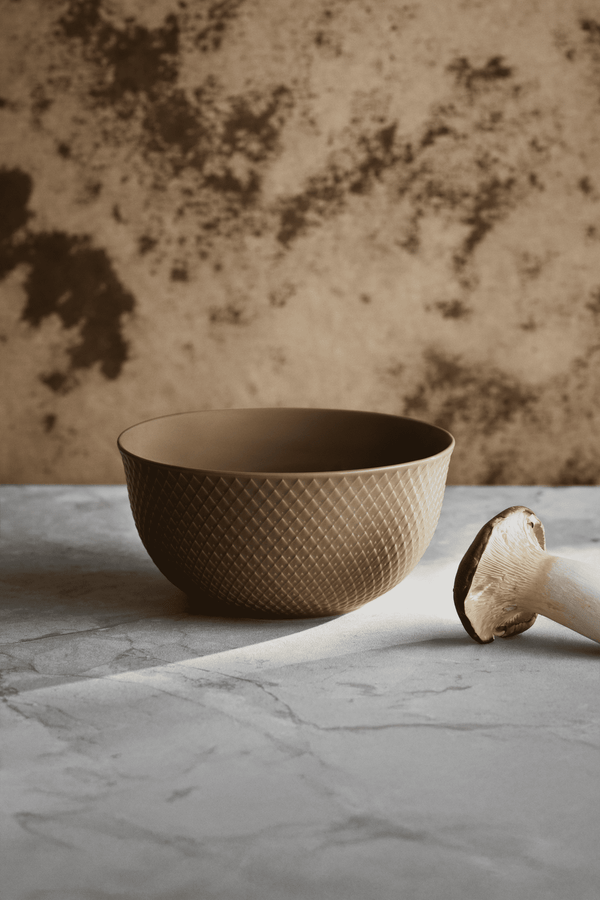 Rhombe Earth Serving bowl Ø17.5 cm clay