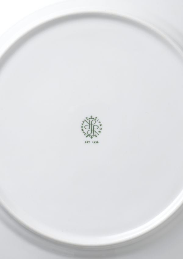 Rhombe Dinner plate Ø27 cm white