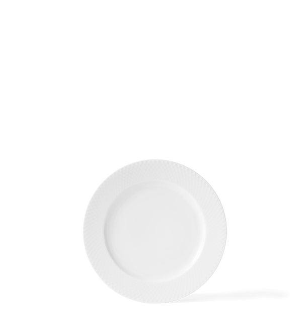 Rhombe Dinner plate Ø27 cm white