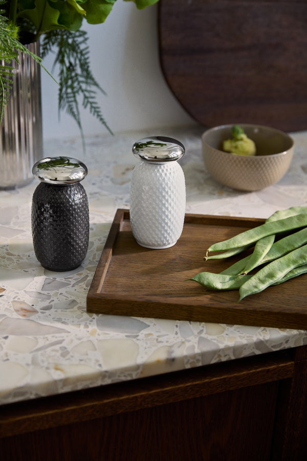 Rhombe Salt and Pepper Grinder Set H13 cm