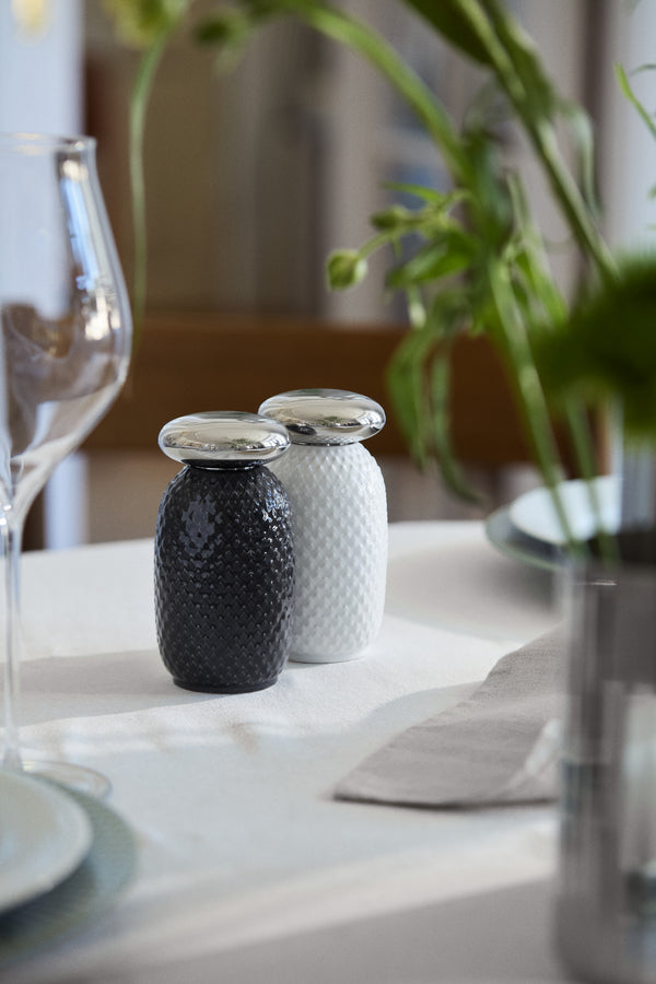 Rhombe Salt and Pepper Grinder Set H13 cm