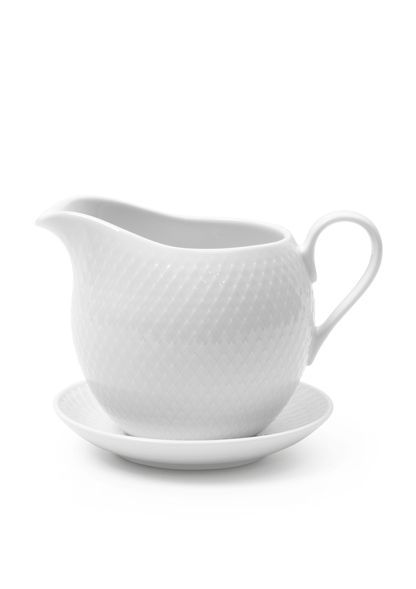 Rhombe Sauce boat 67 cl white