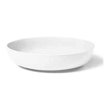 Rhombe Serving bowl Ø28.5 cm white