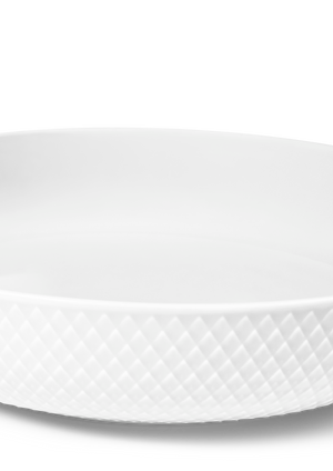 Rhombe Serving bowl Ø28.5 cm white