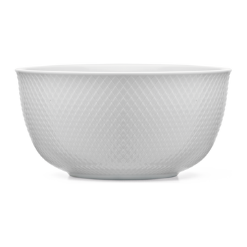 Rhombe Serving bowl Ø17.5 cm white