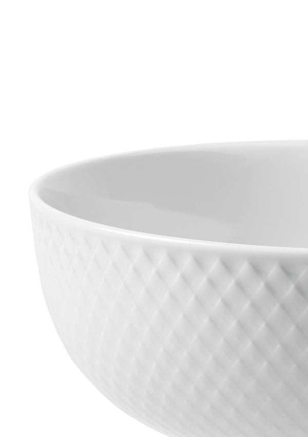 Rhombe Bowl Ø15.5 cm white