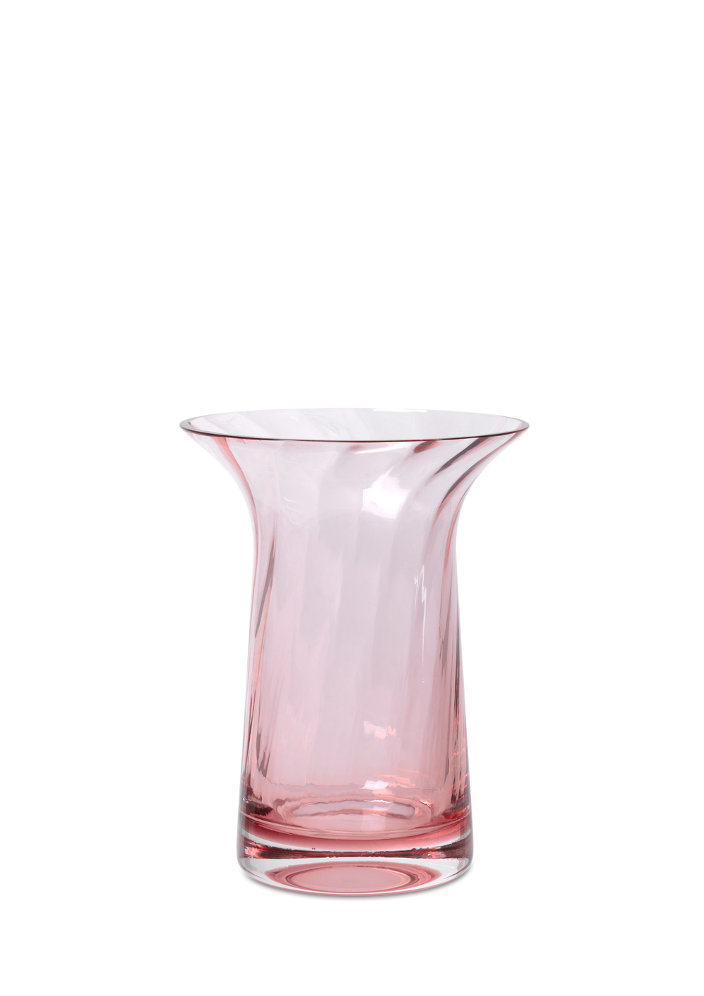 Filigran Optic Anniversary Vase H16 Blush