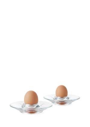 GC Egg cup Ø14 cm clear 2 pcs.