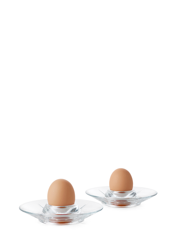 GC Egg cup Ø14 cm clear 2 pcs.