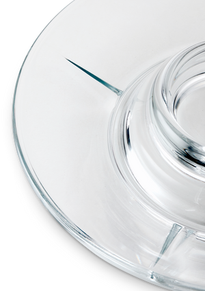GC Egg cup Ø14 cm clear 2 pcs.