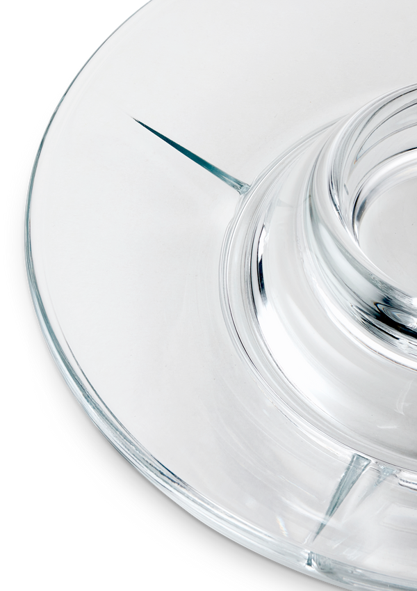 GC Egg cup Ø14 cm clear 2 pcs.