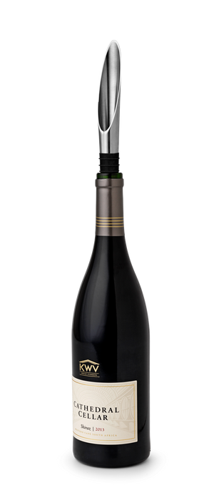 GC Barware Wine Pourer H8 cm black/steel