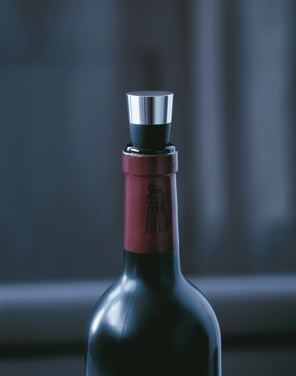 GC Barware Wine stopper H9 cm black/steel