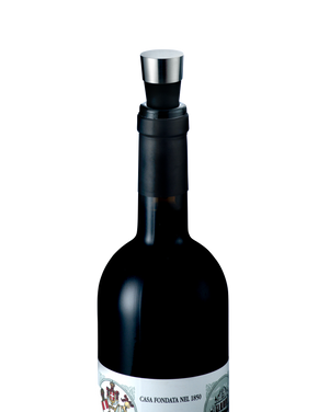 GC Barware Wine stopper H9 cm black/steel