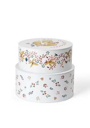 GC Cottage Storage Tin Ø20/Ø22 White