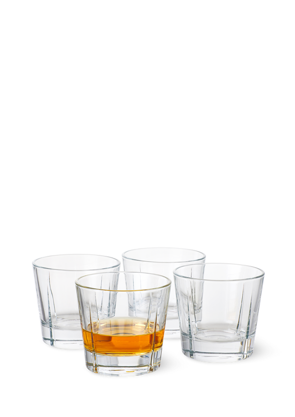 GC Tumbler 27 cl clear 4 pcs.