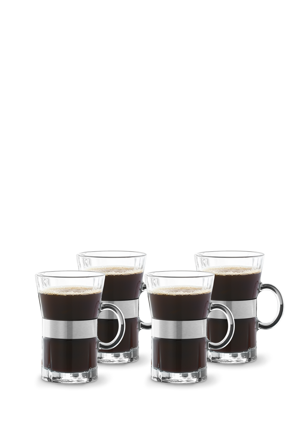 GC Hot drinks glass 24 cl clear 4 pcs.