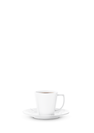 GC Coffee cup with matching saucer 26 cl white