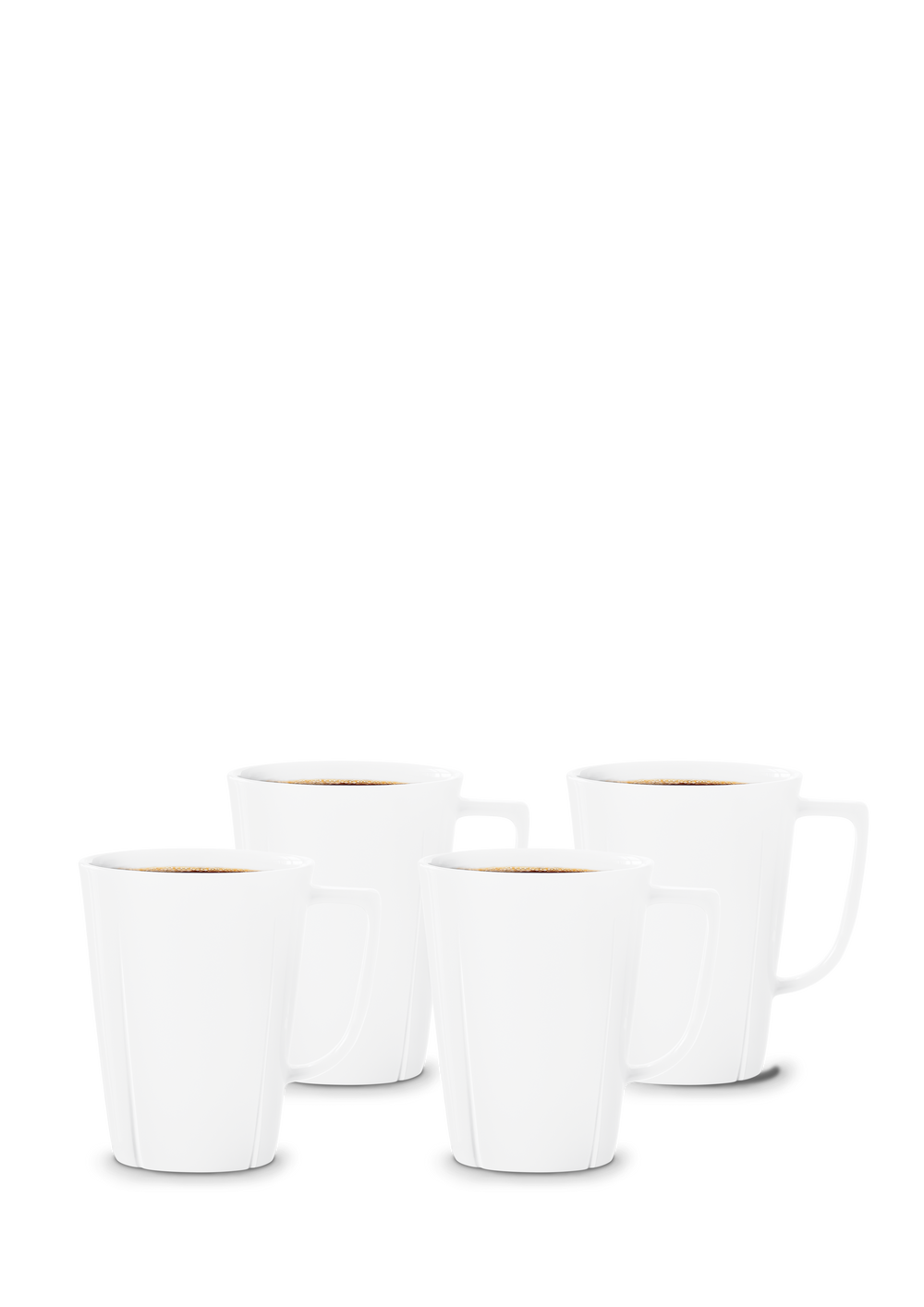 GC Mug 34 cl white 4 pcs.
