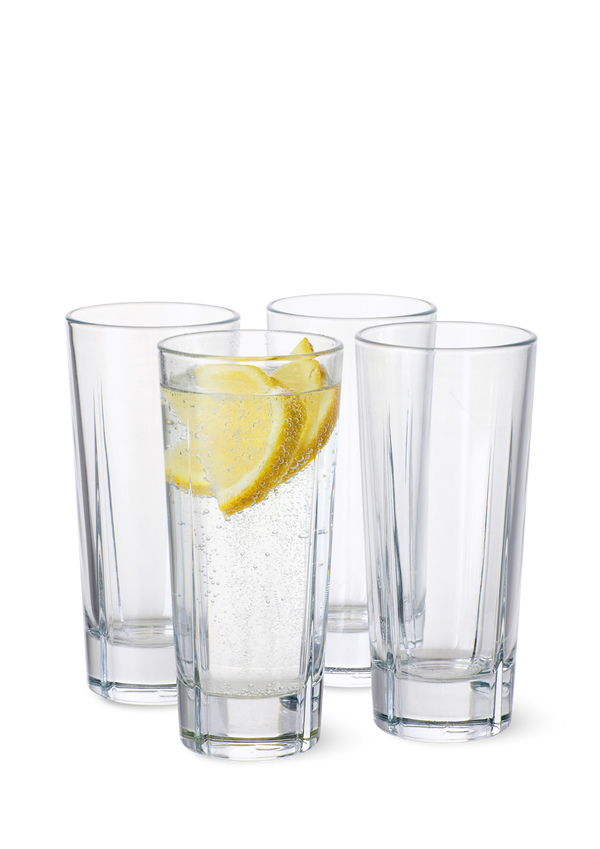 GC Long drink glass 30 cl clear 4 pcs.