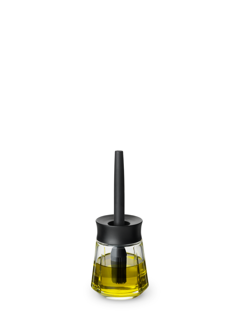 GC Marinade glass with brush 25 cl black