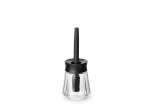 GC Marinade glass with brush 25 cl black