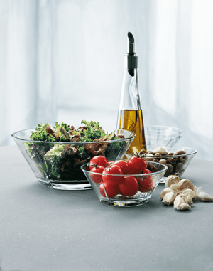 GC Glass bowl set, 3 pcs. clear