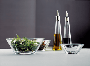 GC Glass bowl set, 3 pcs. clear