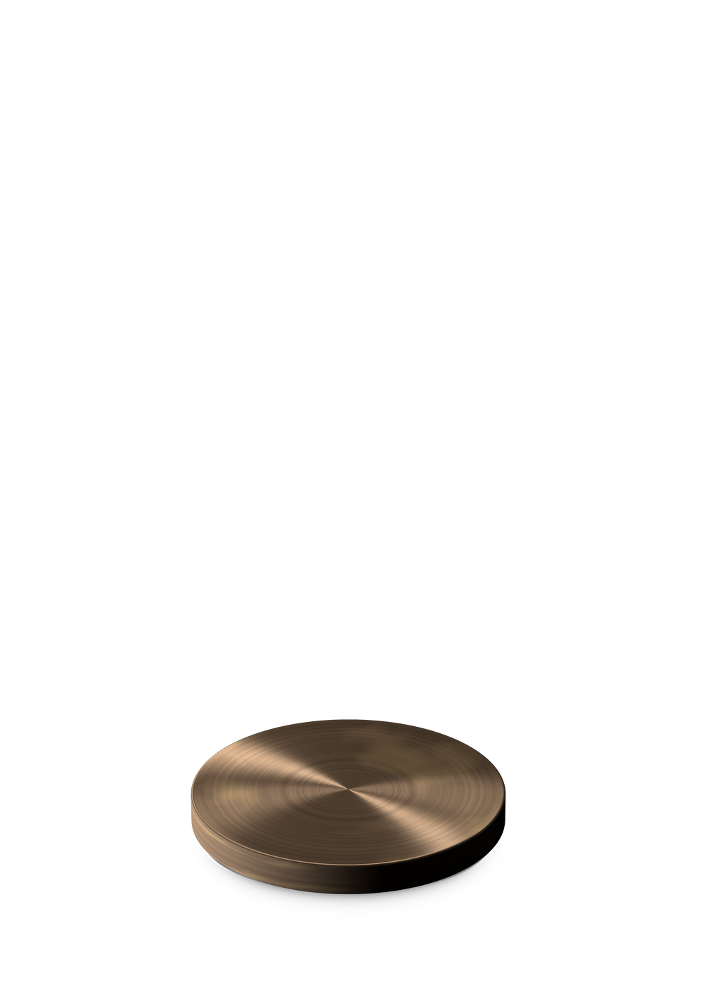 GC Nouveau Lid for water carafe Ø8.5 cm patinated steel