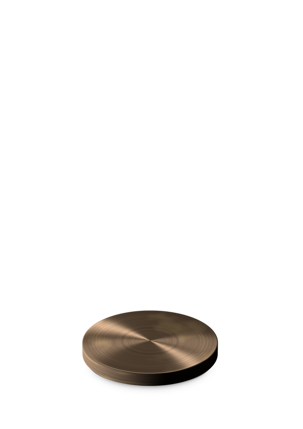 GC Nouveau Lid for water carafe Ø8.5 cm patinated steel