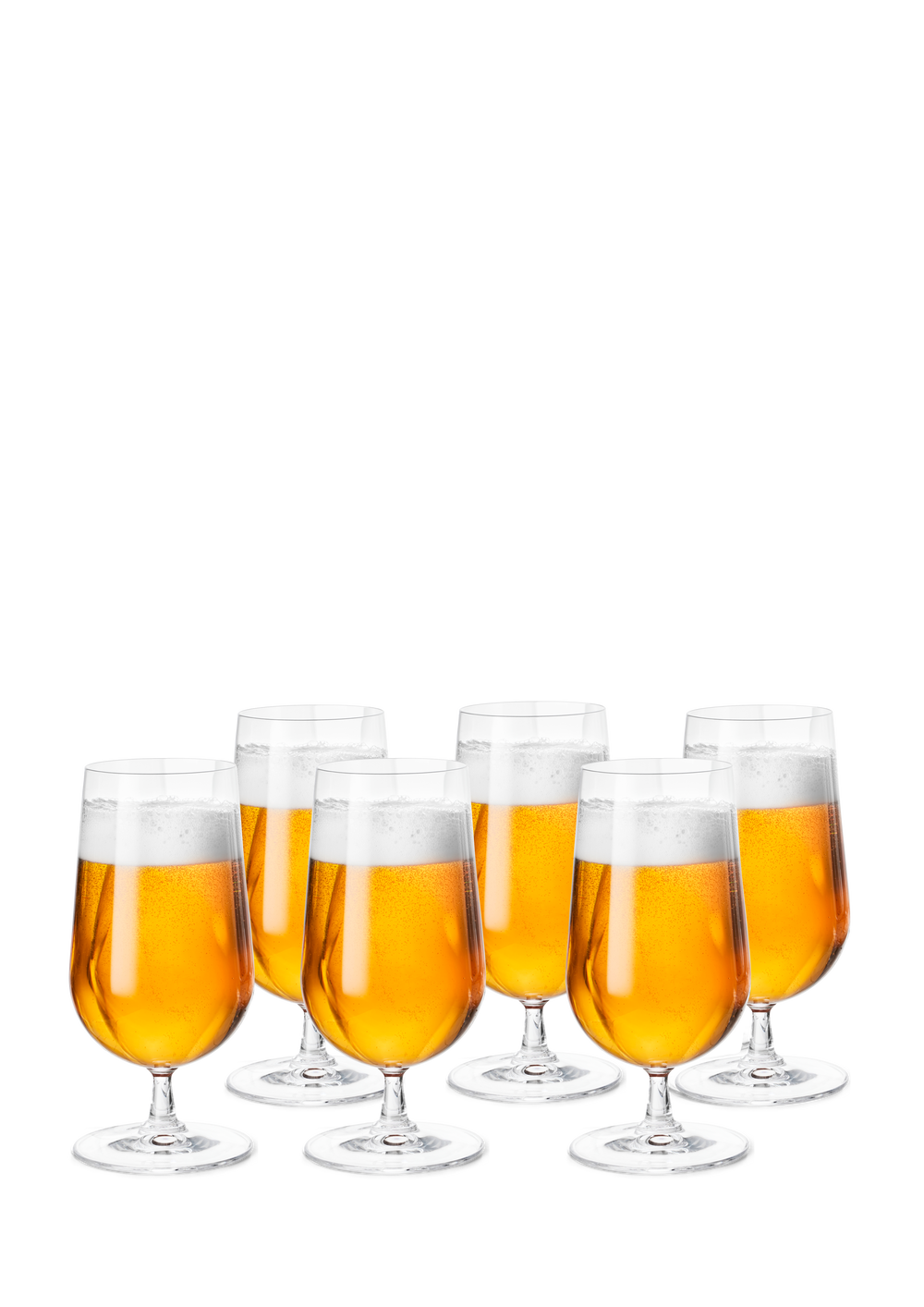 GC Beer Glass 50 cl clear 6 pcs.
