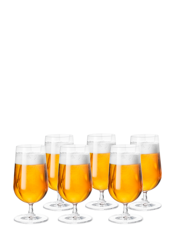 GC Beer Glass 50 cl clear 6 pcs.